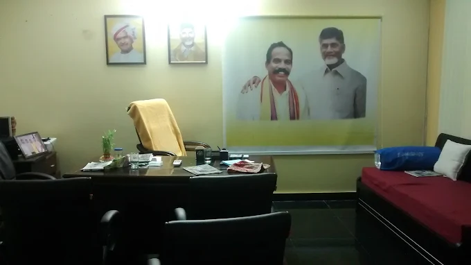Kovvuru. Ex-.Excise Minister K.S.Jawahar’s Office